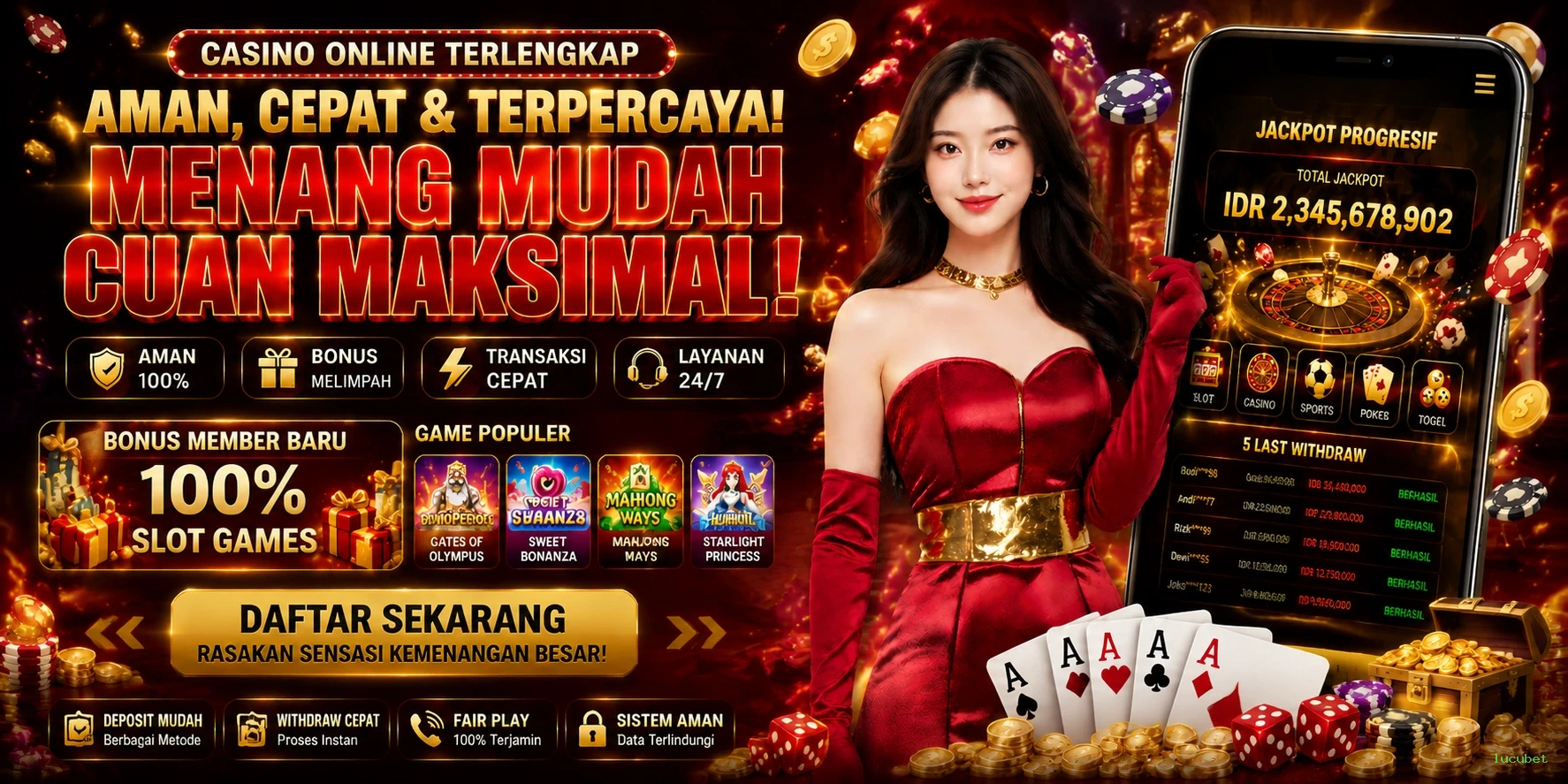 lucubet Platform Game Terpercaya untuk Pemain Indonesia